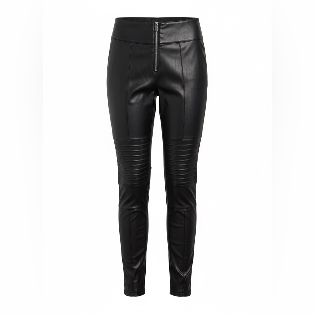 MDV Sleek Black Skinny Leather Pants